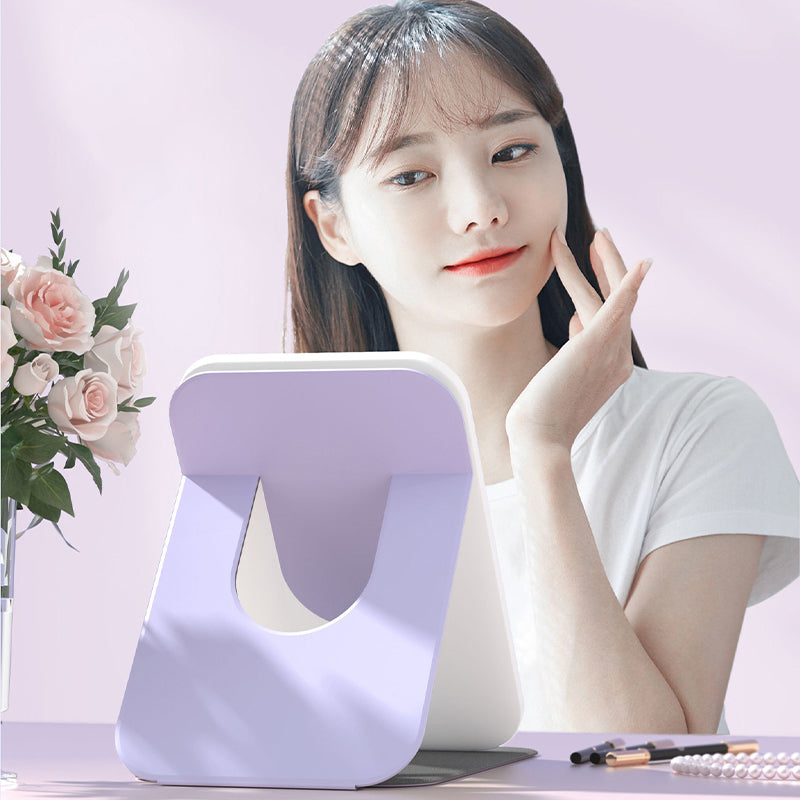 Foldable LED Makeup Mirror