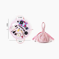 Women's Portable Bag Travel Velvet Makeup Bag