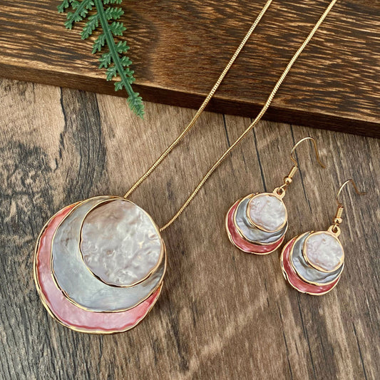Enamel Alloy Embossed Set