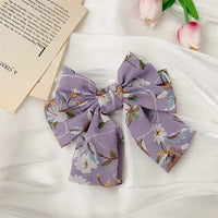 Chiffon Bow Hairpin